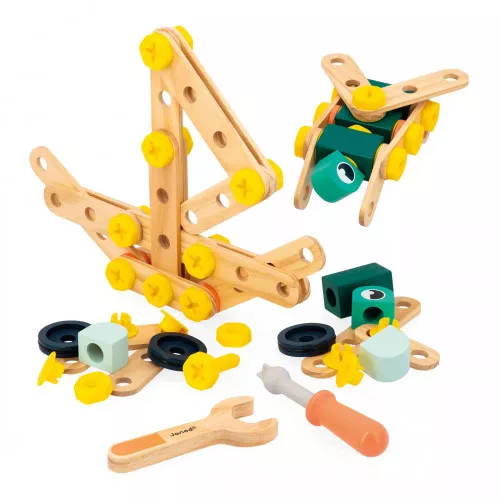 Baril Brico'Kids 100 pièces (bois) – Image 2