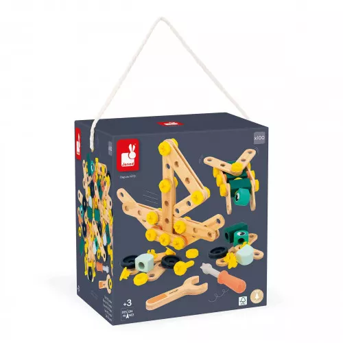 Baril Brico'Kids 100 pièces (bois)
