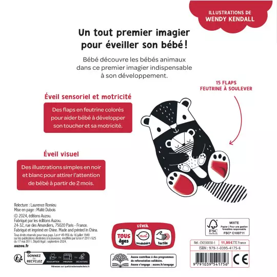 Mes premiers flaps: Les bébés animaux – Image 3